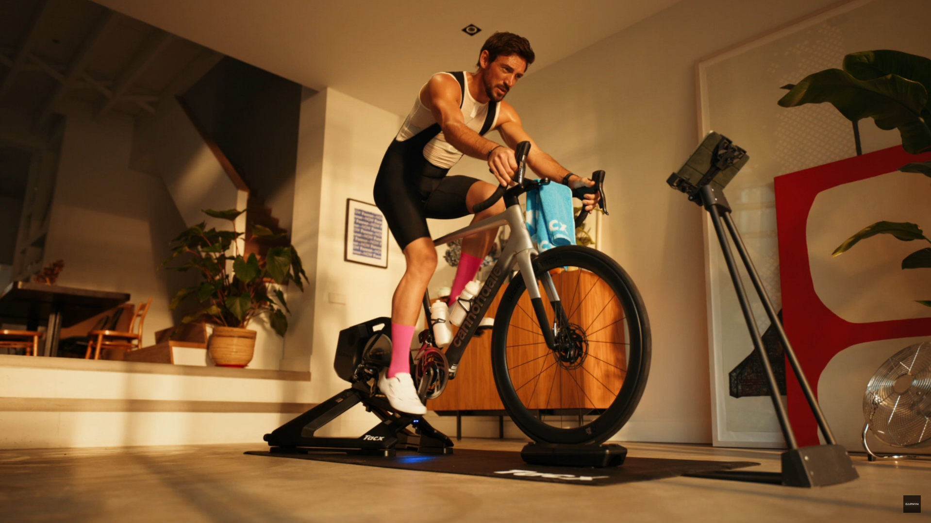 Effektmätare på cykel