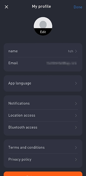Hur byter man språk i Hephas app