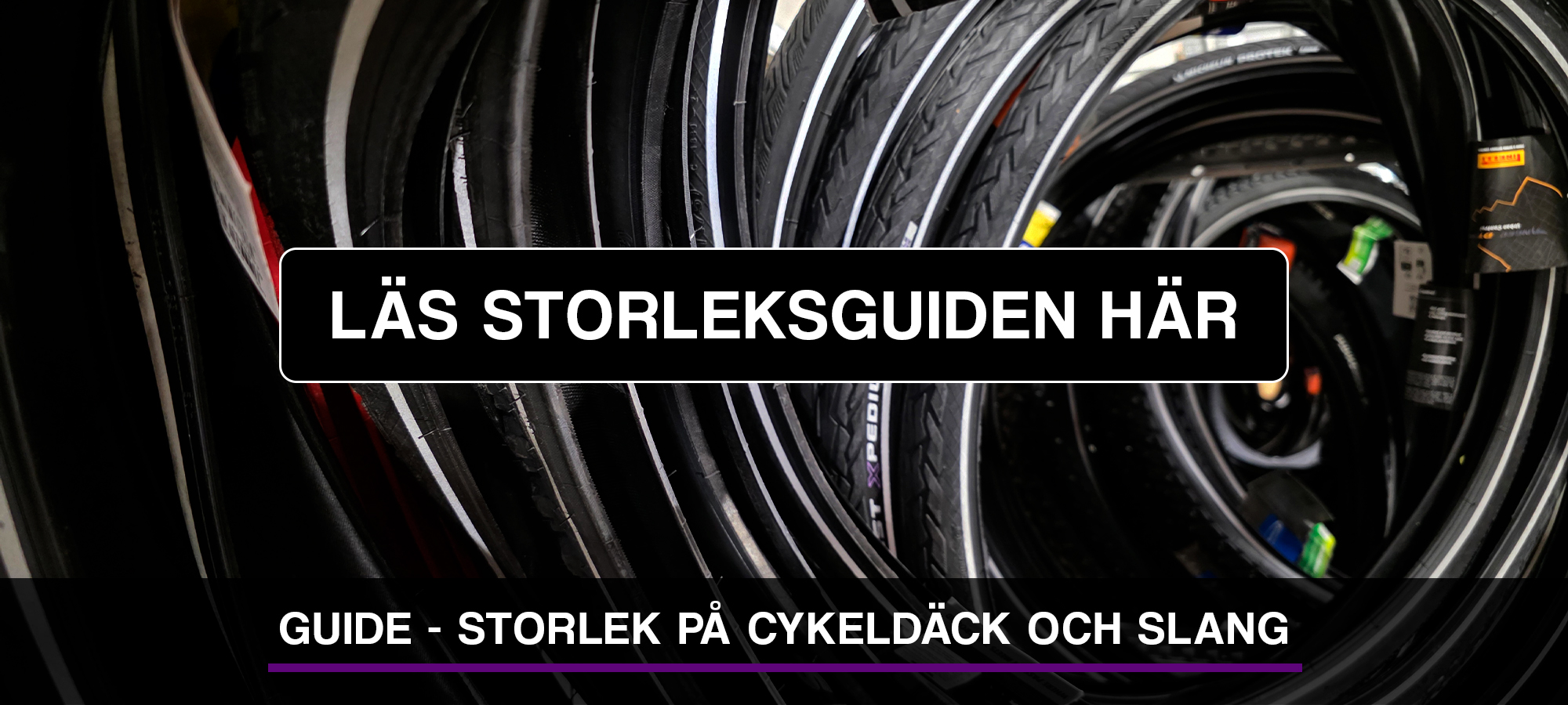 Guide för cykeldäck och slangar
