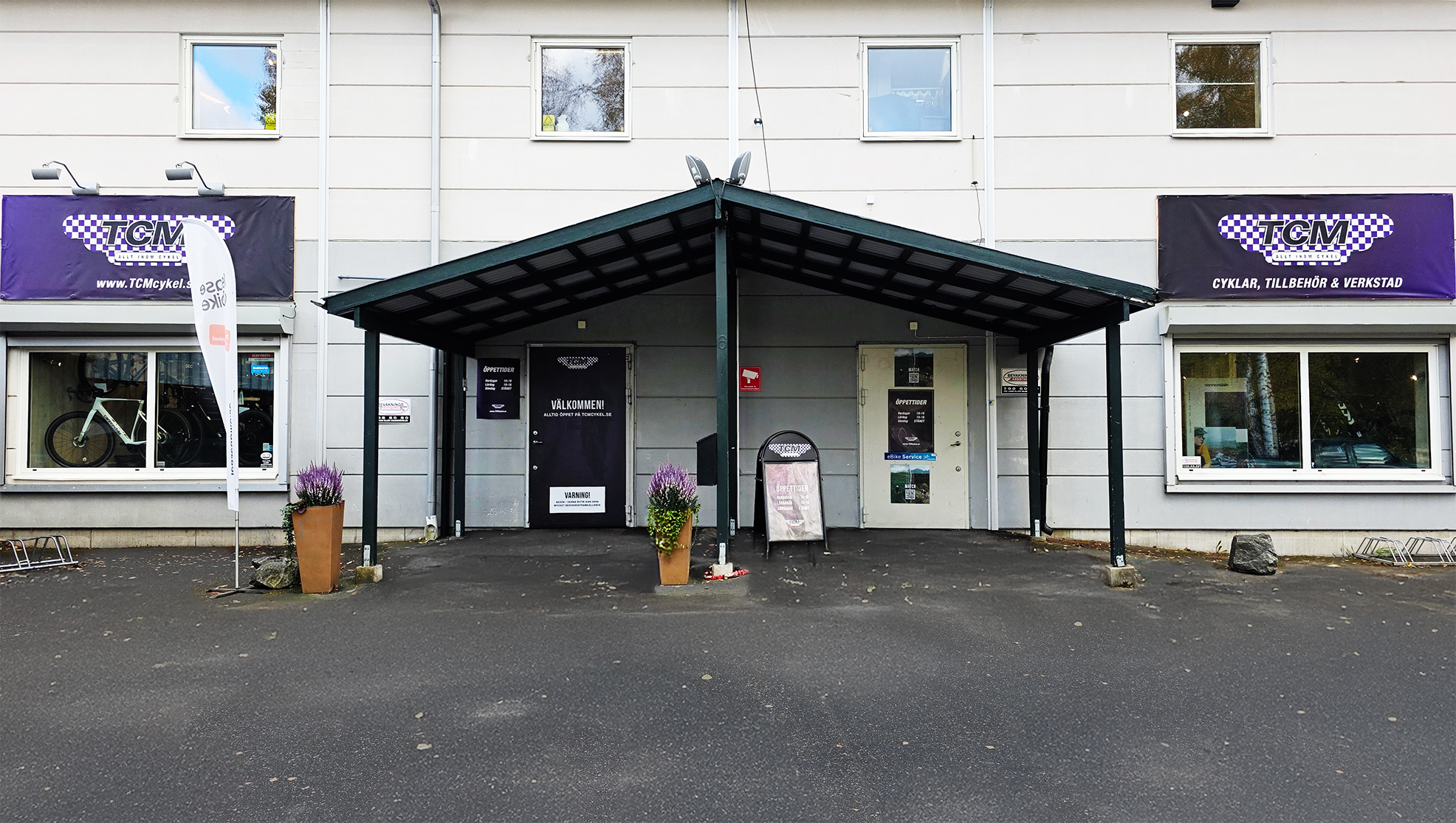 TCM Cykels butik i Tyresö