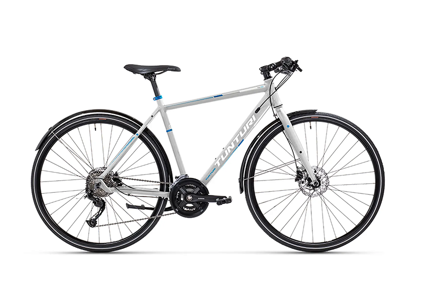 Tunturi RX700 | Hybridcykel | Gray-White-Blue | TCMcykel.se