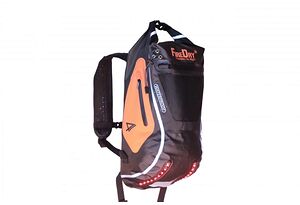 4Light 4Light FireDry Backpack 20L | Ryggsäck med belysning | Svart/Orange