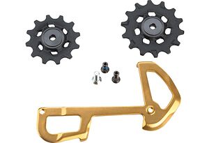 SRAM SRAM Eagle XX1 Rulltrissor inkl. back plate (cage) för mekanisk bakväxel | Guld