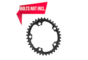 Absoluteblack AbsoluteBLACK Kedjedrev 110 mm Inre (Tvådelat) 34T 5 bultar | Svart | 2x10/11