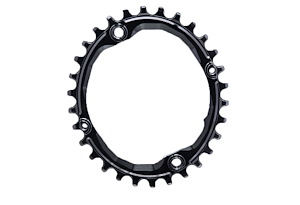 Absoluteblack absoluteBLACK Kedjedrev 104 mm Singlespeed 30T 4 bultar | Svart | 1x10/11/12