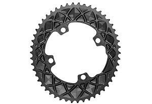 Absoluteblack absoluteBLACK Kedjedrev 110 mm (FSA Asymmetric) Yttre (Tvådelat) 52T 4/5 bultar FSA | Svart | 2x10/11/12