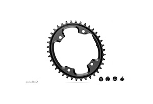 Absoluteblack absoluteBLACK Kedjedrev 110 mm (Shimano Asymmetric) Singlespeed 42T 4 bultar | Svart | 1x10/11/12