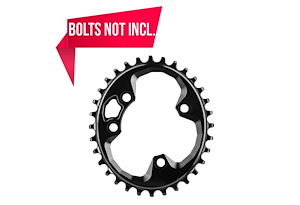 Absoluteblack absoluteBLACK Kedjedrev 76 mm Singlespeed 32T 4 bultar | Svart | 1x10/11/12