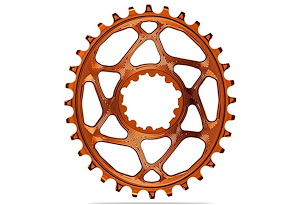 Absoluteblack absoluteBLACK Kedjedrev Direct Mount (3-Bolt) Singlespeed 32T Orange | 3 mm offset | 1x10/11/12