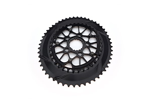 Absoluteblack absoluteBLACK Kedjedrev Direct Mount (Cannondale) Inre/Yttre set 52/36T (kit set) Svart | 0 mm offset | 2x11