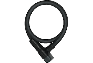 Abus ABUS Steel-O-Flex Microflex 6615K Cykellås | 85 cm | 15 mm | Svart