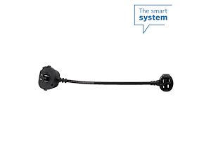 Bosch Bosch PowerMore-kabel, från batterihållaren 50mm | Svart