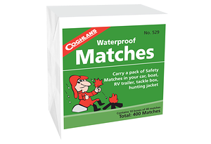 COGHLAN'S COGHLAN'S Waterproof Matches | Vattentäta Tändstickor 10-Pack