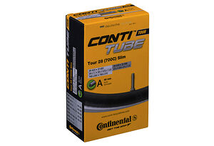 Continental CONTINENTAL Tour Tube Slim 700 x 28-37c (28-37x622)/(32-630) Schrader 40 mm