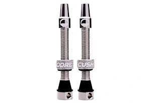 Cush Core Cush Core 55mm Air Valve Set | Tubelessventil Silver