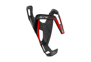 Elite Elite Flaskställ Vico kolfiber matt svart/röd | MTB, gravel & road