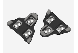 Favero Favero Assioma PRO RS | SPD-SL ® cleats 6°| Svart pedalkloss