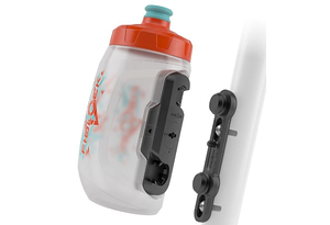Fidlock Fidlock TWIST Bottle 450 ml Kids + Bike Base | Magnetisk flaskhållare och vattenflaska | Transparent