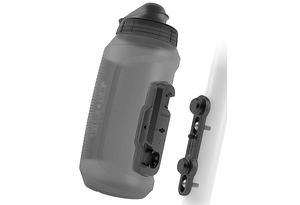 Fidlock Fidlock TWIST Bottle 750 ml Compact + Bike Base | Magnetisk flaskhållare med vattenflaska | Smoke