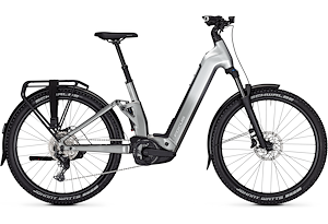 FOCUS Focus Aventura² 6.7 FS | Elcykel Heldämpad | 600Wh | Silver-Grå