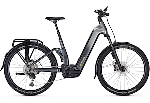 FOCUS Focus Aventura² 6.9 FS | Elcykel Heldämpad | 800Wh | Grå-Svart