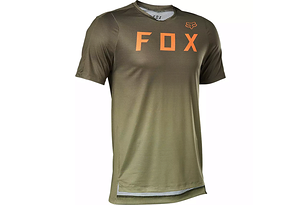 FOX FOX Flexair Short Sleeve Jersey | Bark | MTB Tröja