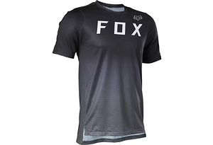 FOX FOX Flexair Short Sleeve Jersey | Svart | MTB Tröja