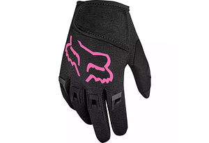 FOX FOX Kids Dirtpaw Glove | Svart / Rosa | Cykelhandskar för barn