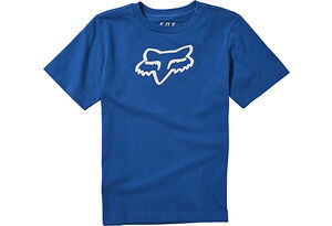 FOX FOX Youth Legacy SS Tee I Blå T-Shirt barn