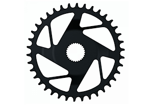 FSA FSA E-Bike DM Steel Boost 148 Megatooth | Framdrev | Svart
