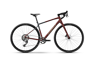 Ghost Ghost Asket | Gravelbike | Deep Crimson-Gunmetal Gray
