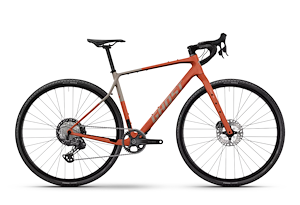 Ghost Ghost Asket CF Pro | Gravelbike | Passion Flame-Sandy Beige
