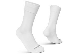 GripGrab GripGrab EXPLR High Cut Cykelstrumpor | Vit