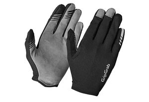 GripGrab GripGrab PACR InsideGrip™ Full Finger Summer Glove | Black