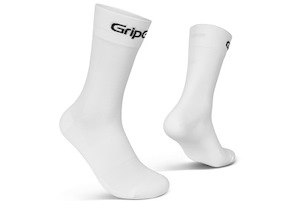 GripGrab GripGrab RIDE High Cut Cykelstrumpor | Vit