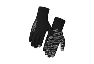 Giro Giro Xnetic H2O Glove | Vattentäta cykelhandskar för ner till 5 grader | Svart