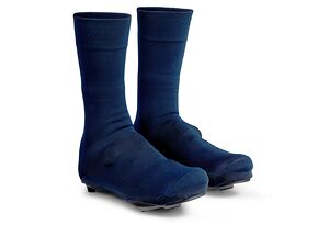 GripGrab GripGrab Flandrien Waterproof Knitted Road Shoe Covers | Navy Blue