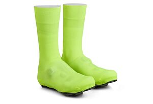 GripGrab GripGrab Flandrien Waterproof Knitted Road Shoe Covers | Yellow Hi-Vis