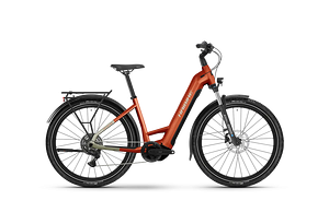 Haibike Haibike TREKKING 4  | Orange / Silver Glossy