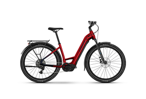 Haibike Haibike TREKKING 7  | Dynamite Red / Blue Glossy