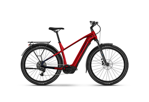 Haibike Haibike TREKKING 7  | Dynamite Red / Blue Glossy