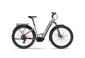 Haibike Haibike TREKKING 7  | Soft Grey / Red / Blue Glossy