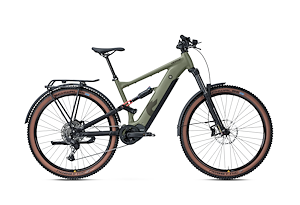 HEPHA Hepha All Mountain 7 Alloy Long Range SUV | Elcykel Adventure 120Nm | Dark Olive