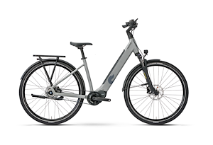 HEPHA Hepha City 8 Performance LS Lätt Elcykel  100Nm-600Wh  Grey