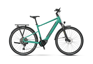 HEPHA Hepha Trekking 8 Long Range | Lätt Elcykel | 100Nm-600Wh | Petrol