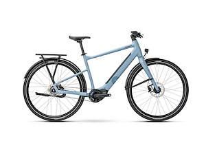 HEPHA Hepha Urban 8 Ultra | Lätt Elcykel | 100Nm-600Wh | Blå-Grå