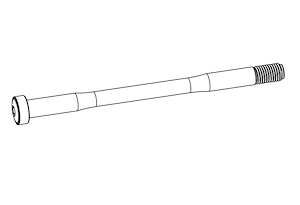 Husqvarna Husqvarna Fastace Axle M12x1, 170,5mm
