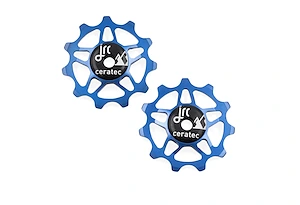 JRC JRC 11T Ceramic Jockey Wheels | Keramiska Rulltrissor | Dura Ace 12S | Blue