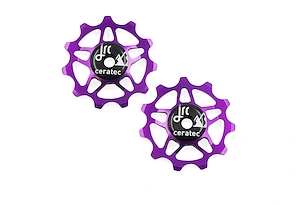 JRC JRC 11T Ceramic Jockey Wheels | Keramiska Rulltrissor | Dura Ace 12S | Purple