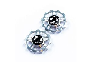 JRC JRC 11T Ceramic Jockey Wheels | Keramiska rulltrissor | Silver